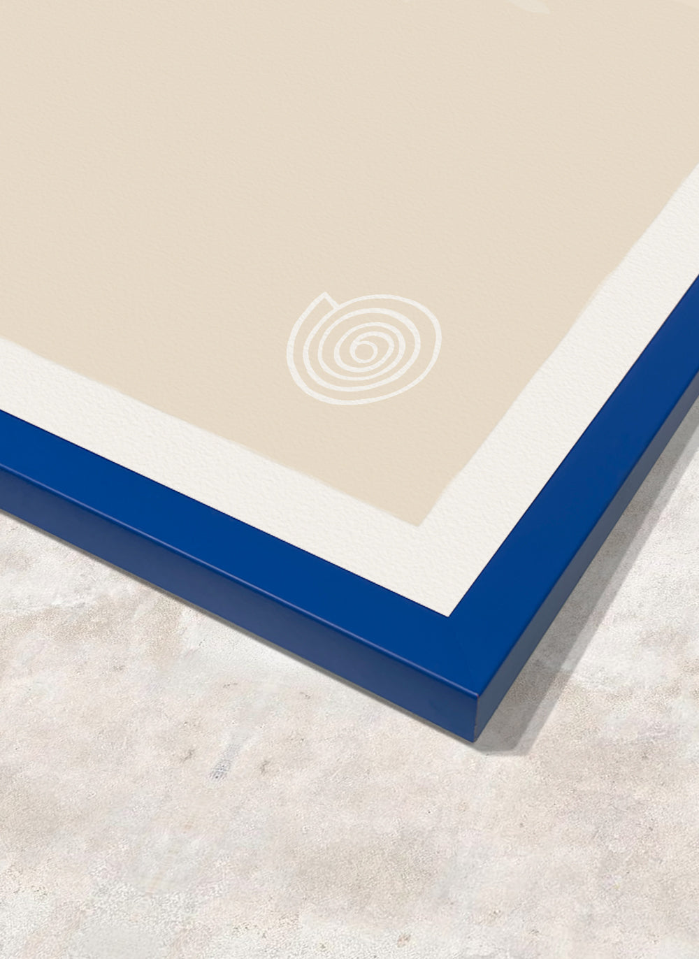 Blue wood Frame Barcelona Home Decoration Interior