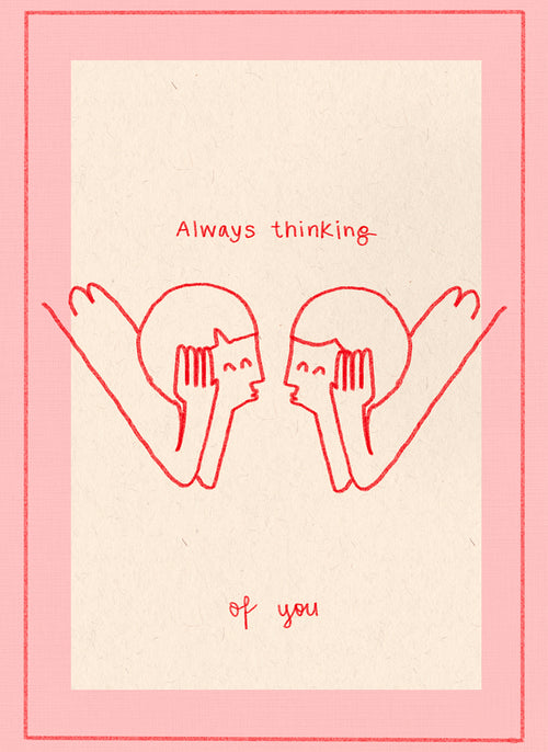 romantic poster 21 x 30 cm pink