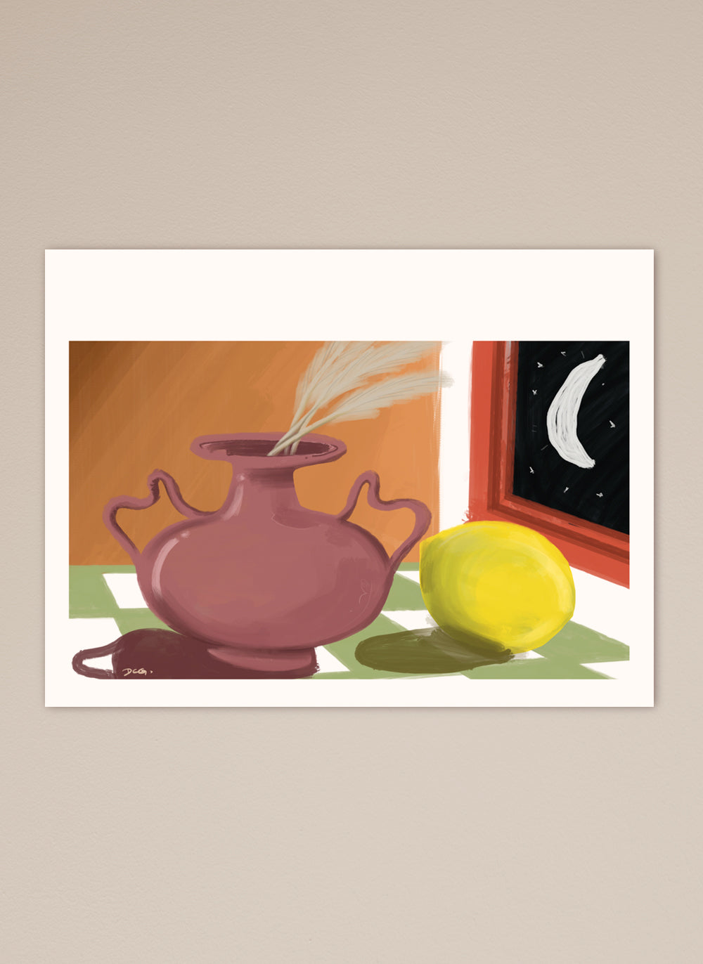 Black Night Poster Print Kitchen Collection
