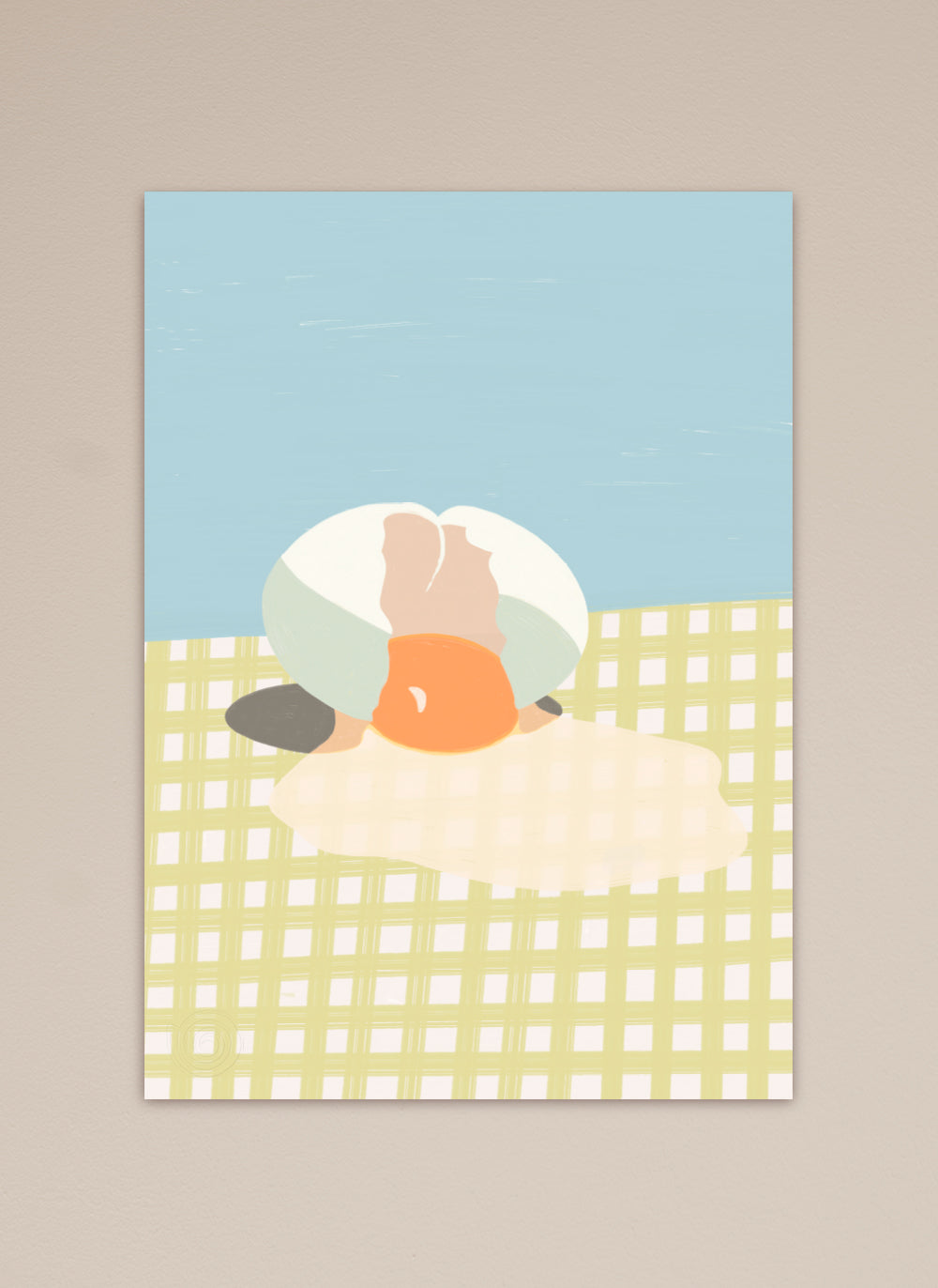Broken Eggs Print Poster 40 x 50 cm Kitchen Collection