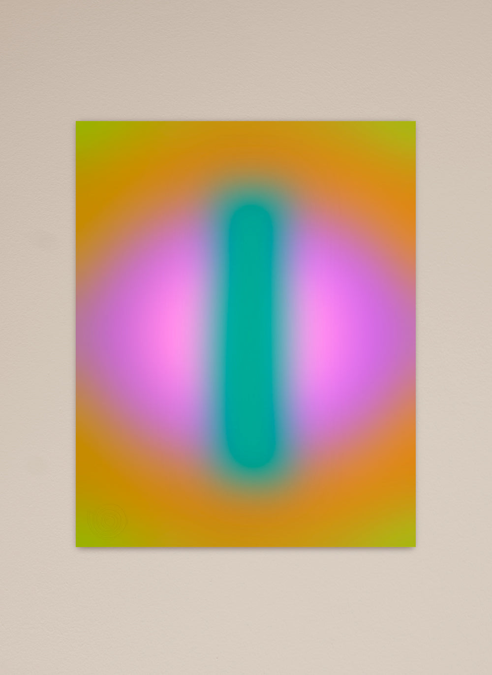 poster print cat eye blurred 40 x 50 cm vertical