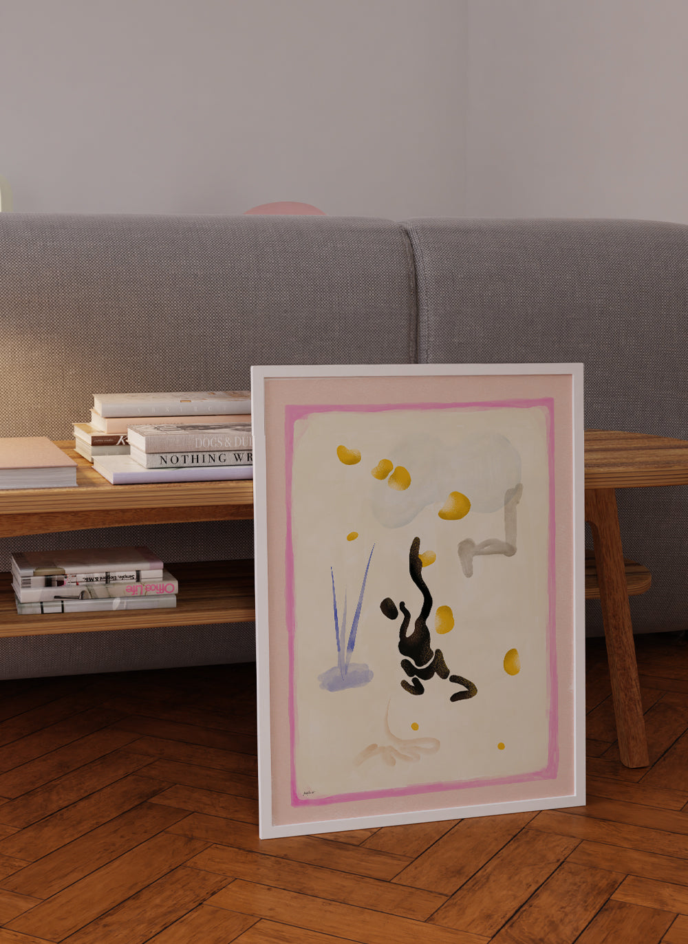 Climbing Yellows home decoration poster prints interior