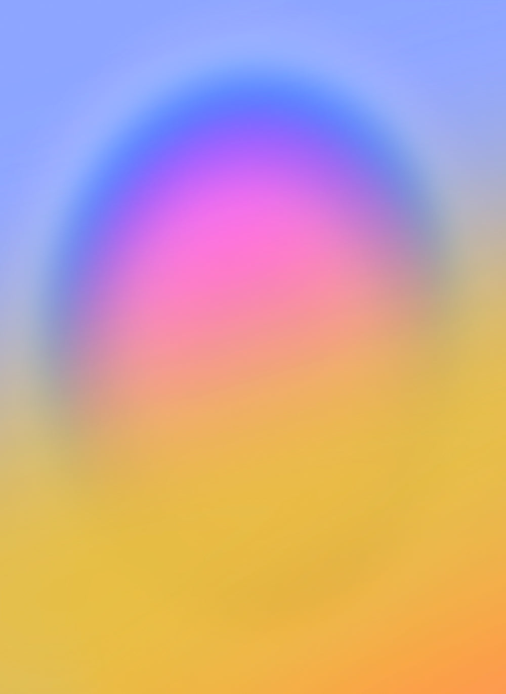 crossed by yellow poster blue pink blurred abstract modern art