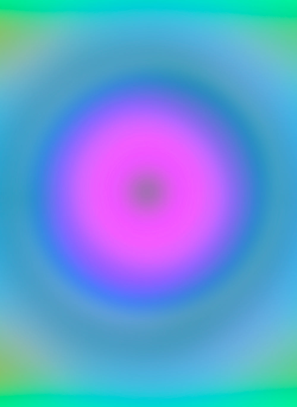 poster print focusing blurred eye pink purple blue green hay