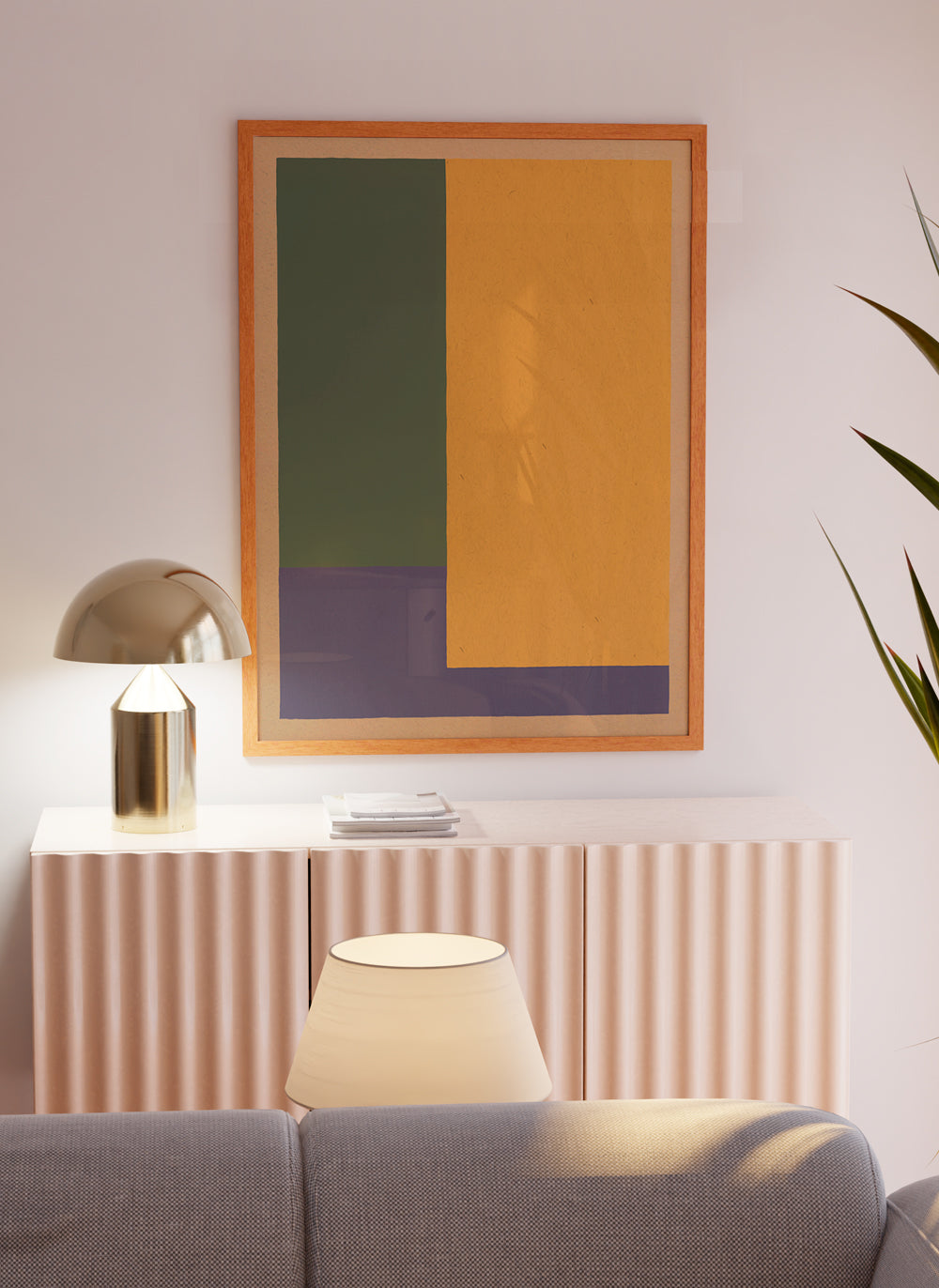 East Coast Poster Print Home Decoration Interior Abstract Sunny